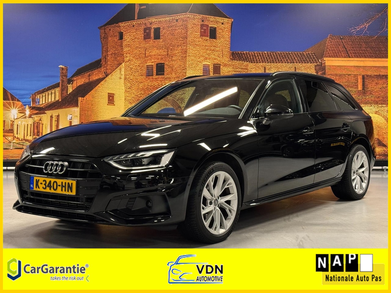 Audi A4 Avant - 35 TFSI Business Ed. Aut Leer ACC LED 360° Camera - AutoWereld.nl