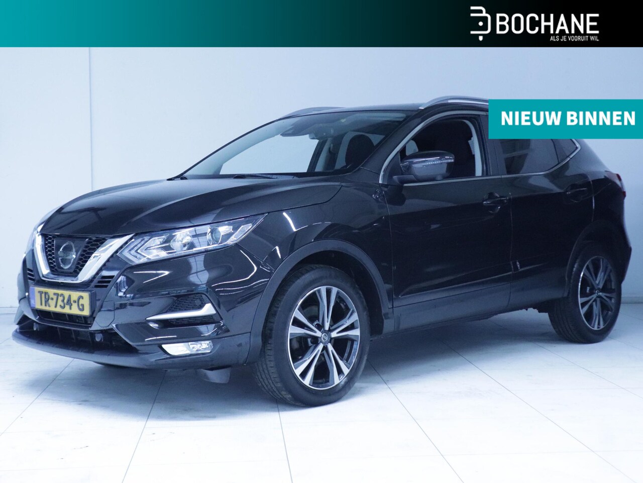 Nissan Qashqai - 1.2 N-Connecta Navi/Panoramadak/Trekhaak - AutoWereld.nl