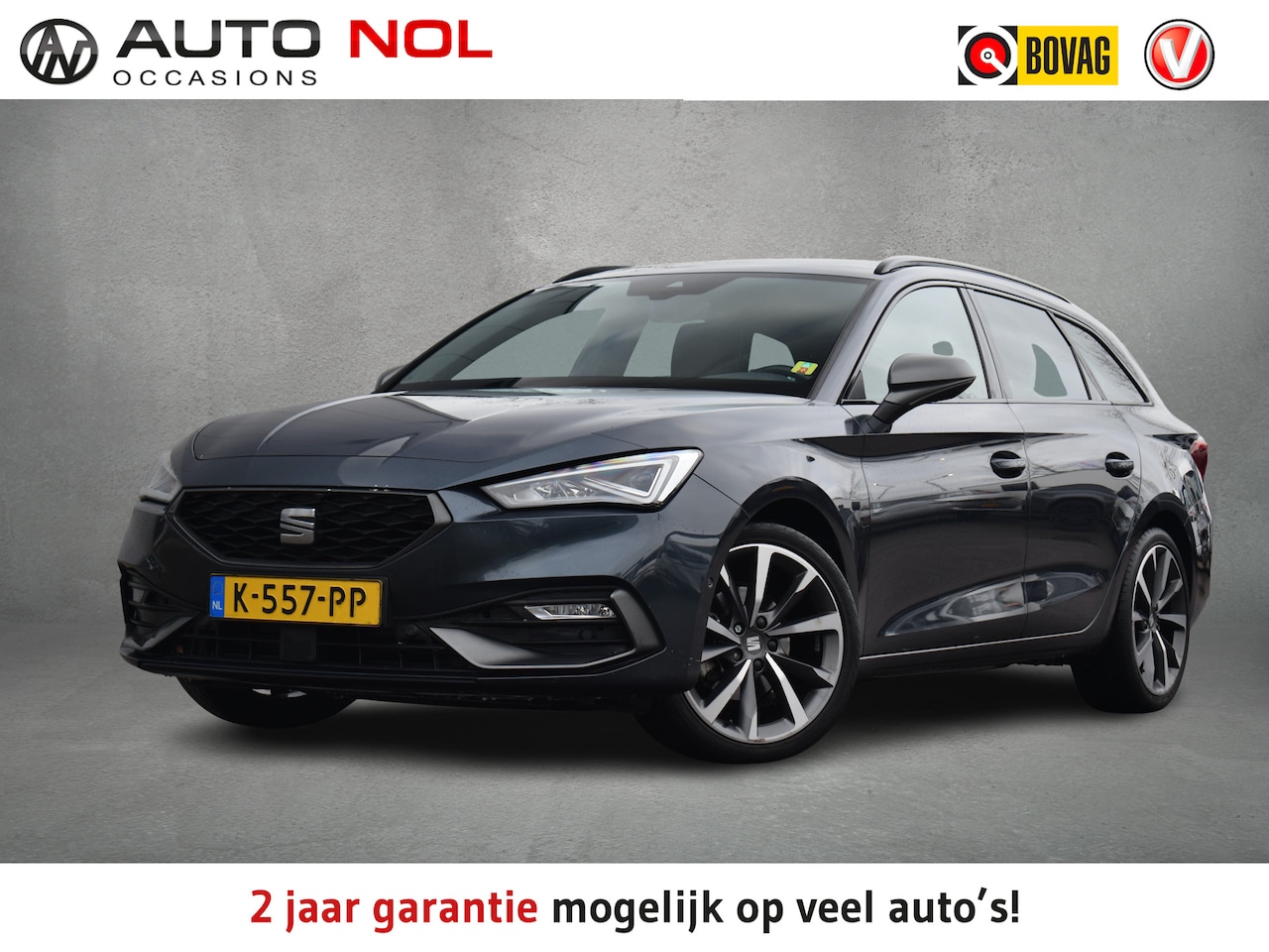 Seat Leon Sportstourer - 1.5 eTSI FR Launch Edition | Automaat | Trekhaak | CarPlay | Half Leer | Virtual - AutoWereld.nl