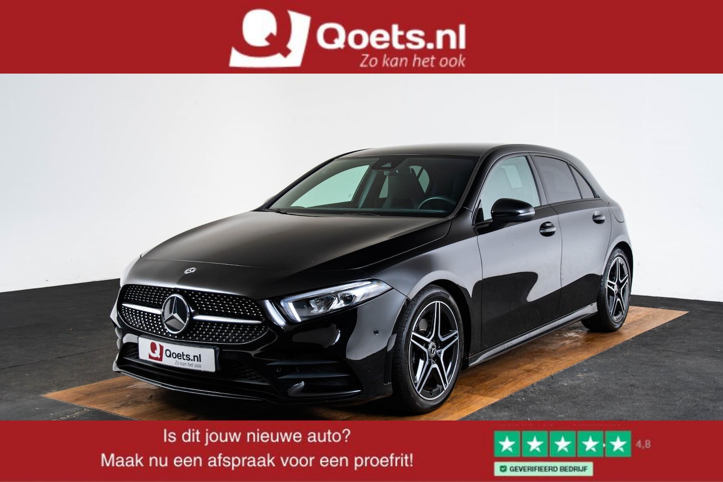 Mercedes-Benz A-klasse - 180 Business Solution AMG Night Upgrade AMG Line interieur/exterieur - Sportstoelen  - Nig - AutoWereld.nl