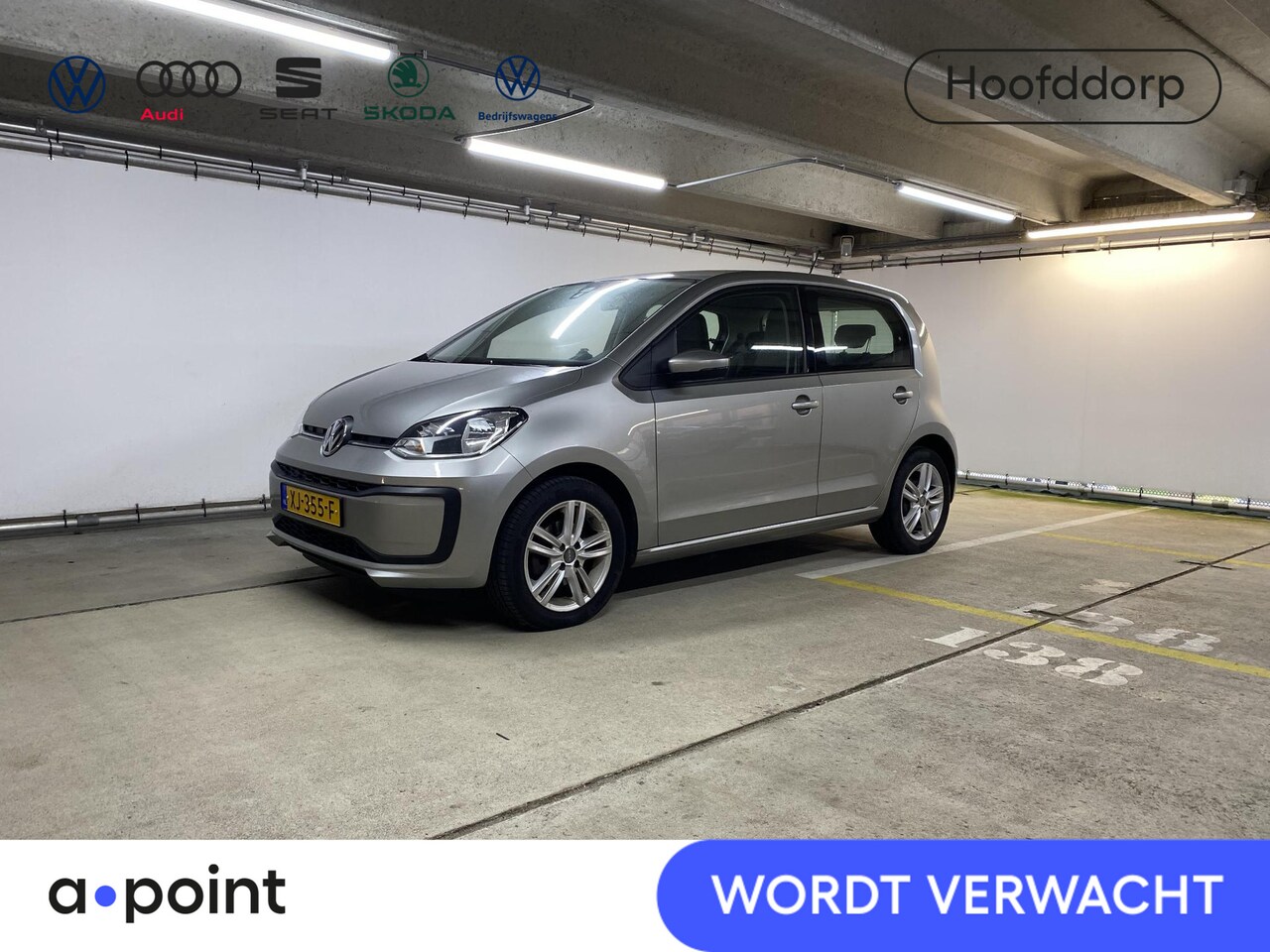 Volkswagen Up! - 1.0 BMT move up! 60 pk | Navigatie via App | Airco | Elektr. spiegels | - AutoWereld.nl