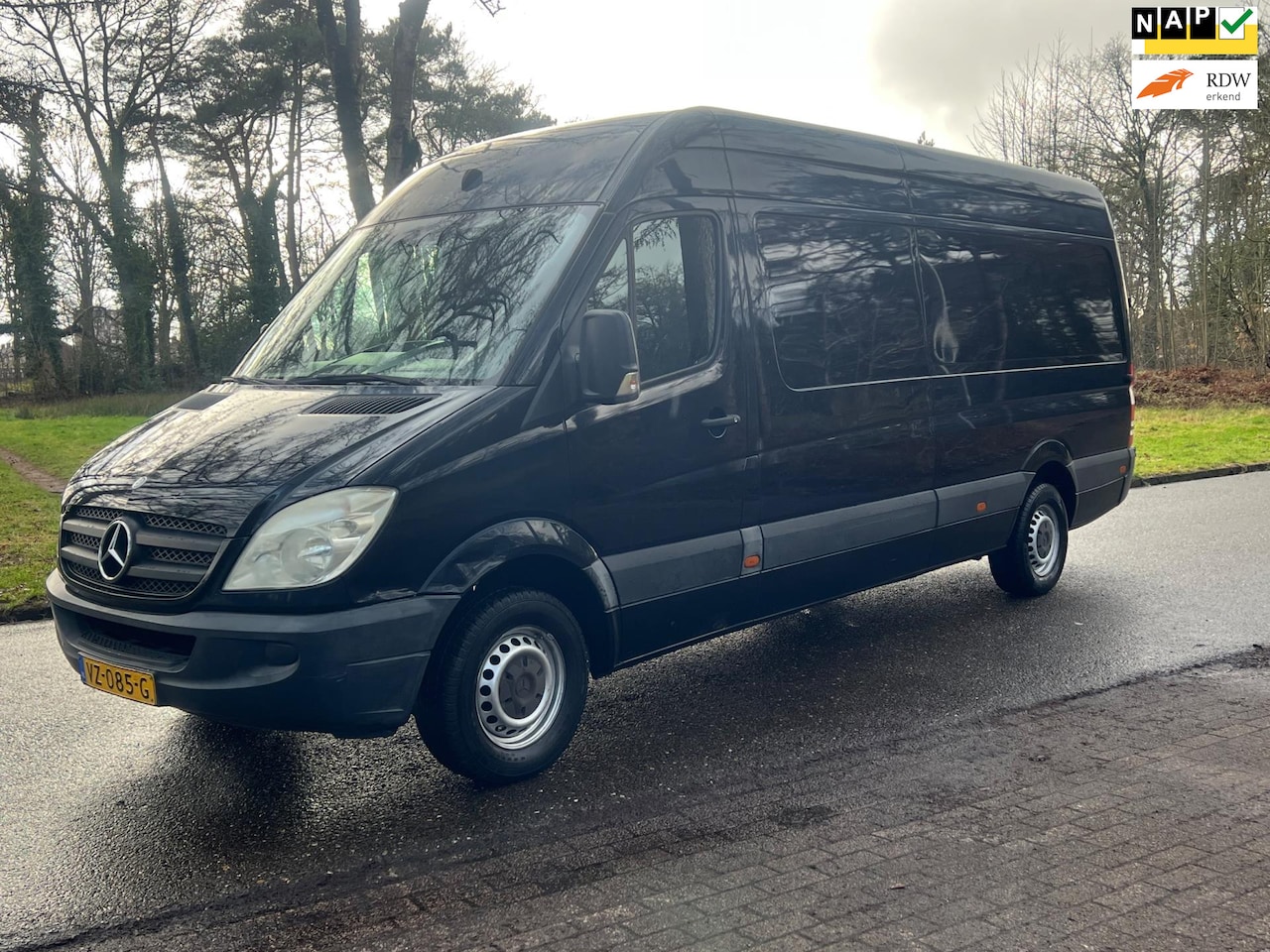 Mercedes-Benz Sprinter - 313 2.2 CDI 432 HD Lang L3 H3 2008 Zwart - AutoWereld.nl