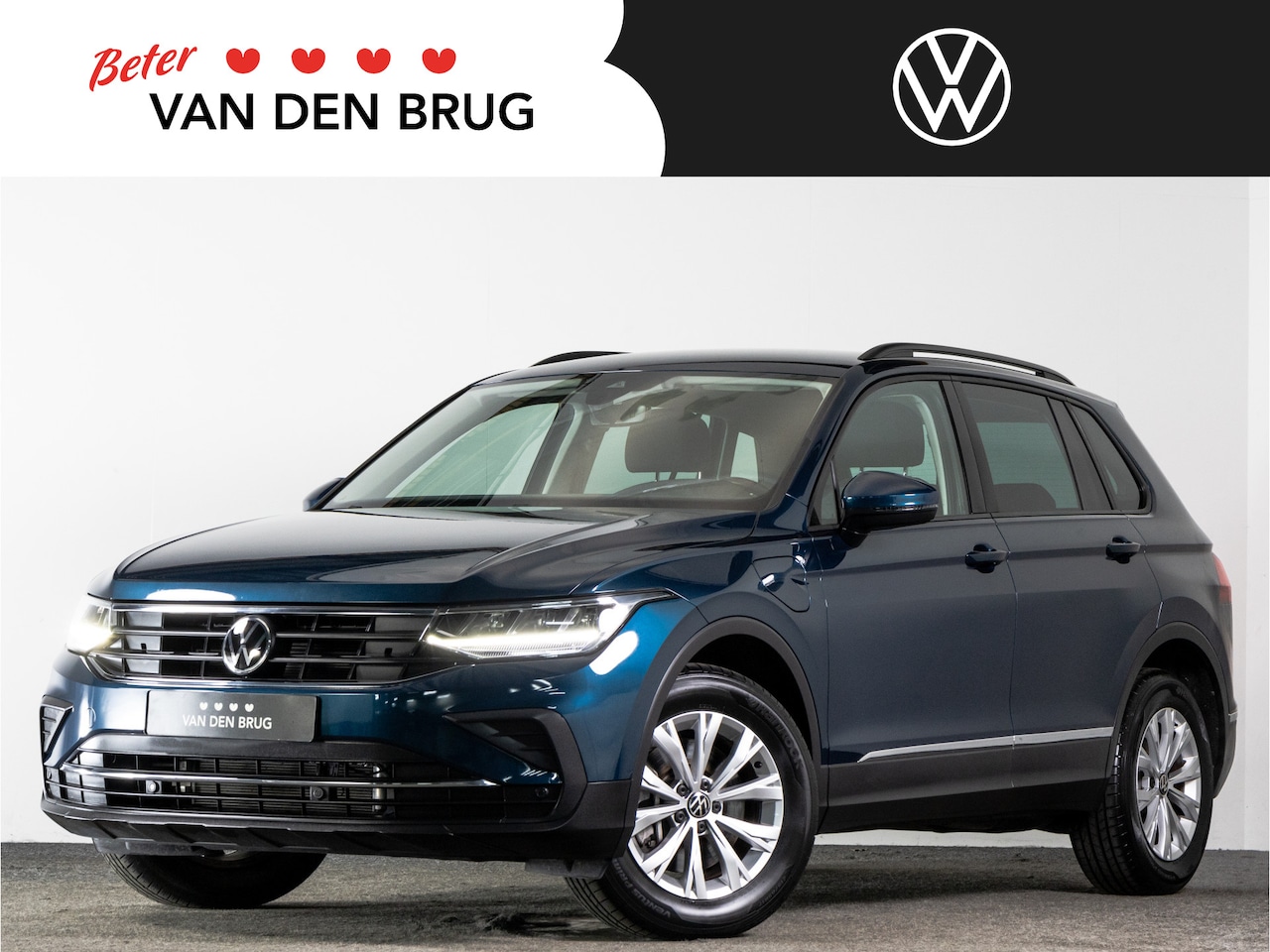 Volkswagen Tiguan - 1.4 TSI eHybrid 245 pk Automaat | LED | Adaptieve cruise | Side-assist | PDC | - AutoWereld.nl