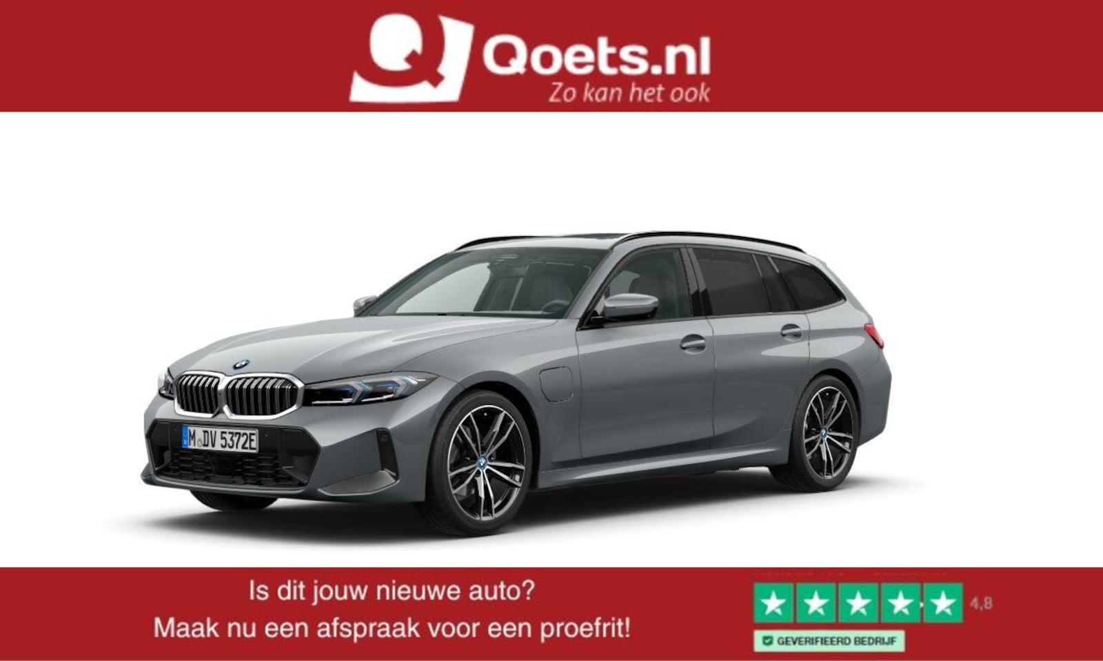 BMW 3-serie Touring - 330e High Executive M Sport - Panoramadak - Elektrische/Verwarmbare Stoelen - Geluiddempen - AutoWereld.nl