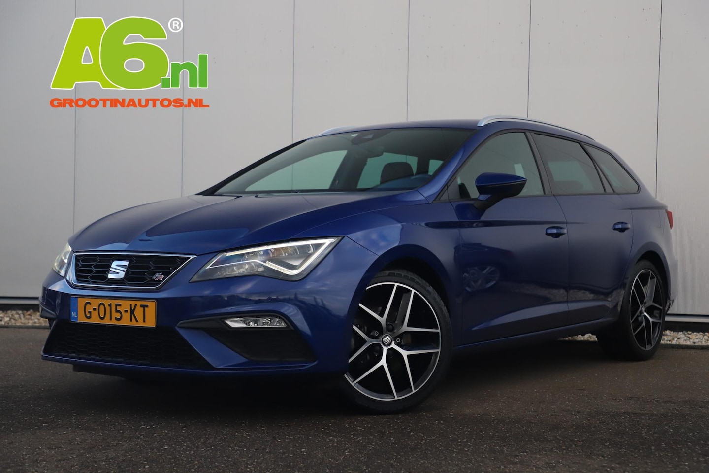 Seat Leon ST - 1.5 TSI FR Business Intense 150PK Virtual 18 inch LMV Keyless Full LED Navigatie Clima Cru - AutoWereld.nl