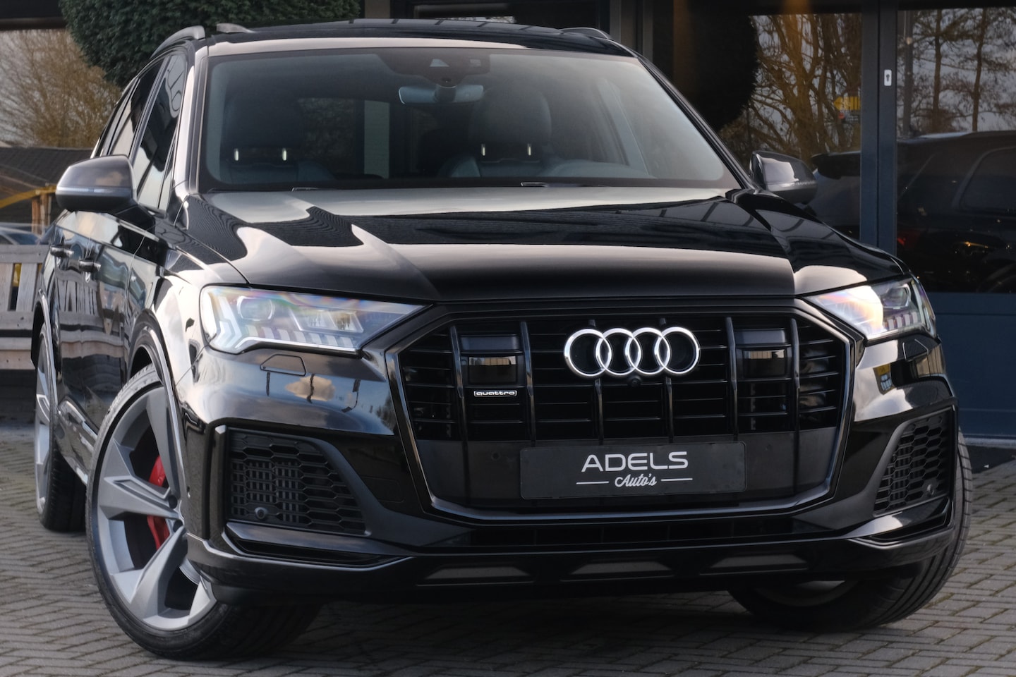 Audi Q7 - 60 TFSIe 456PK Quattro Pro Line S Competition Panodak Black Optiek Matrix Carbon Topview A - AutoWereld.nl