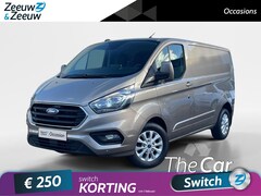 Ford Transit Custom - 300 2.0 TDCI L1H1 Limited automaat | Trekhaak | Navigatie | Achteruitrijcamera | Stoel-en