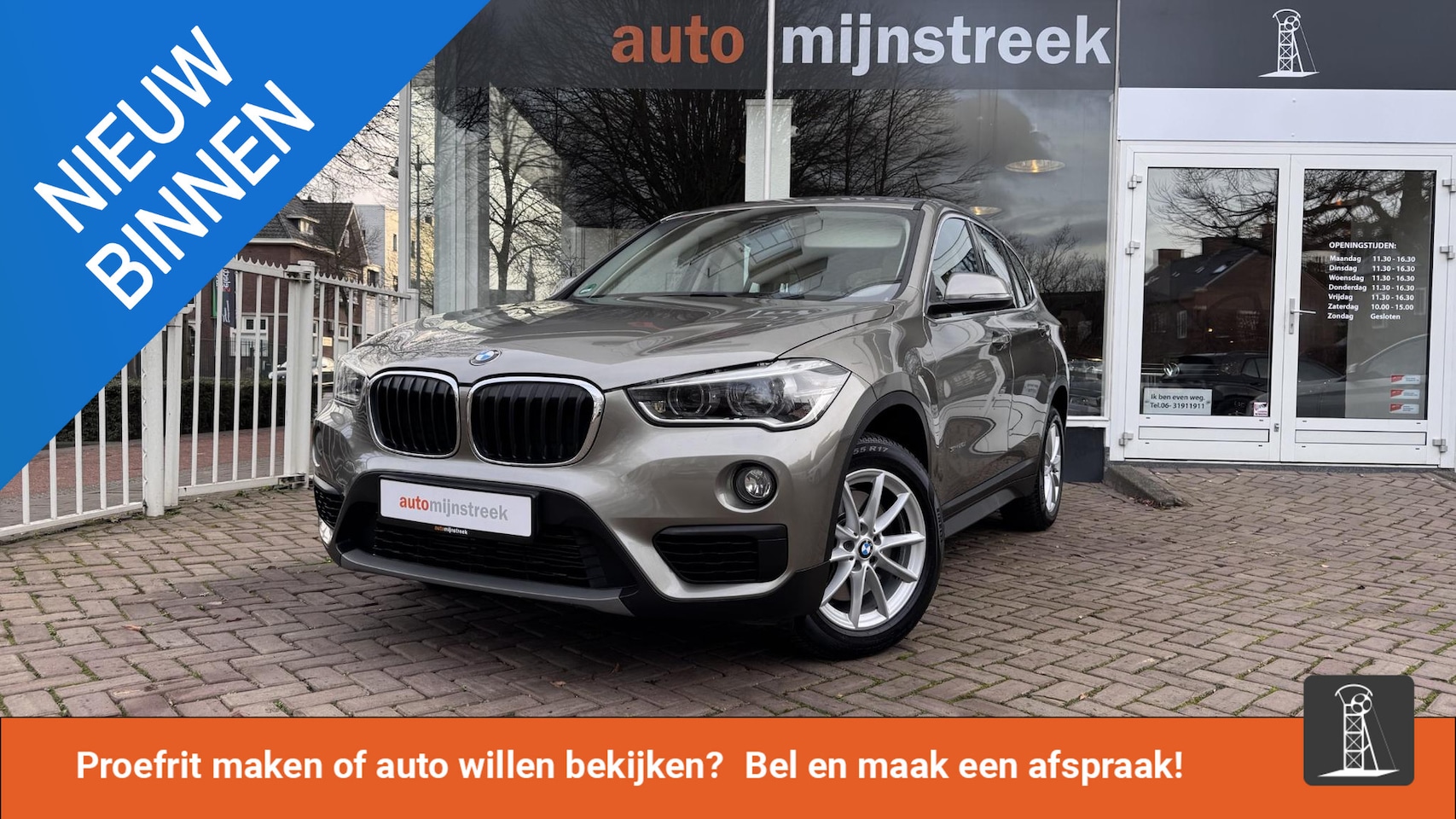 BMW X1 - sDrive20i Centennial High Executive Volledig BMW Ekris onderhouden | Leder | Automaat | HU - AutoWereld.nl