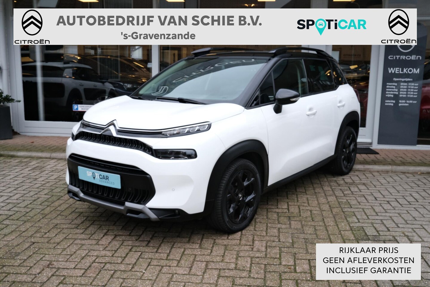 Citroën C3 Aircross - PT 130 Automat Shine Camera | Sensoren voor & Achter - AutoWereld.nl