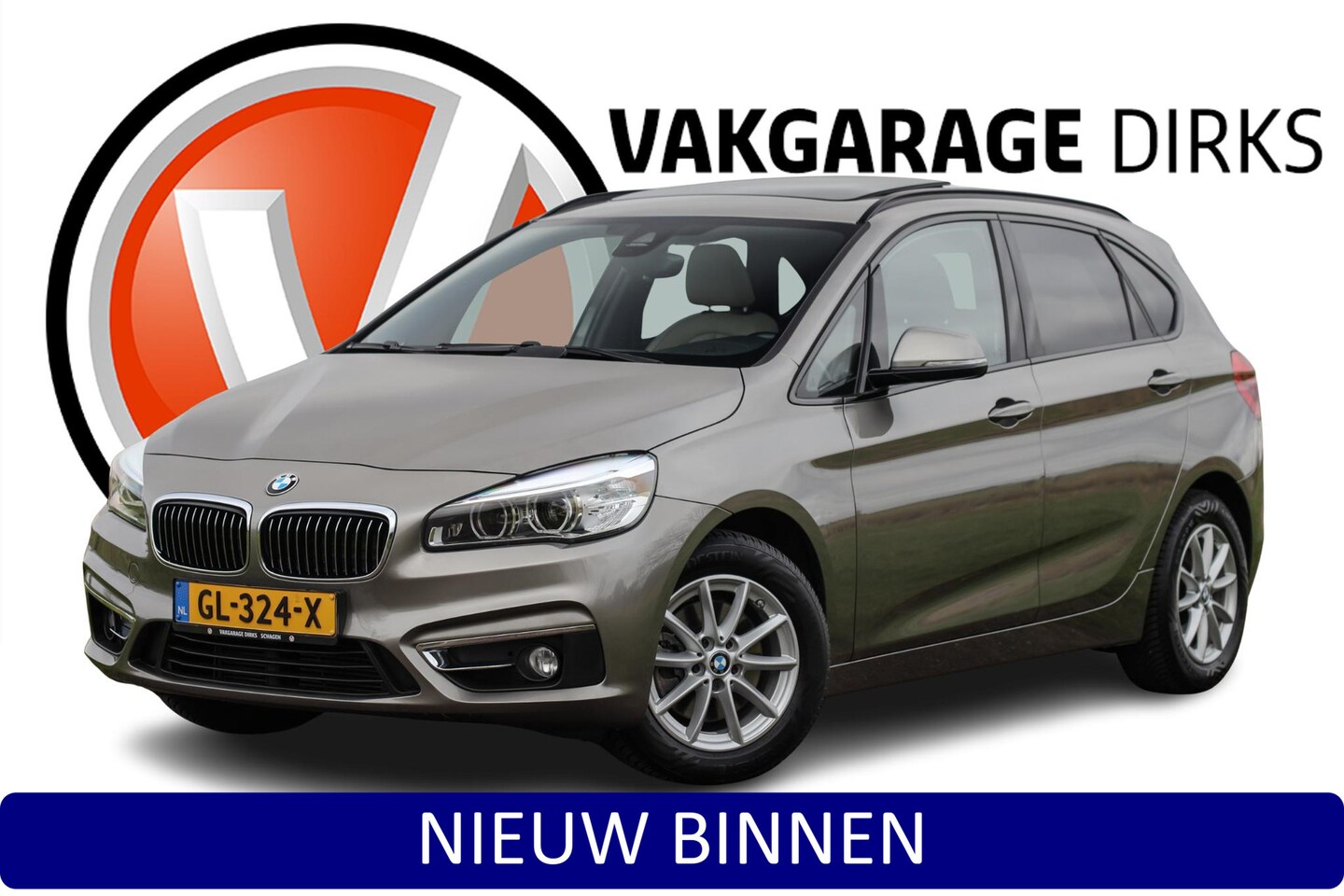 BMW 2-serie Active Tourer - 218i Luxury ✅ Pano ✅ LED ✅ Sportleder - AutoWereld.nl