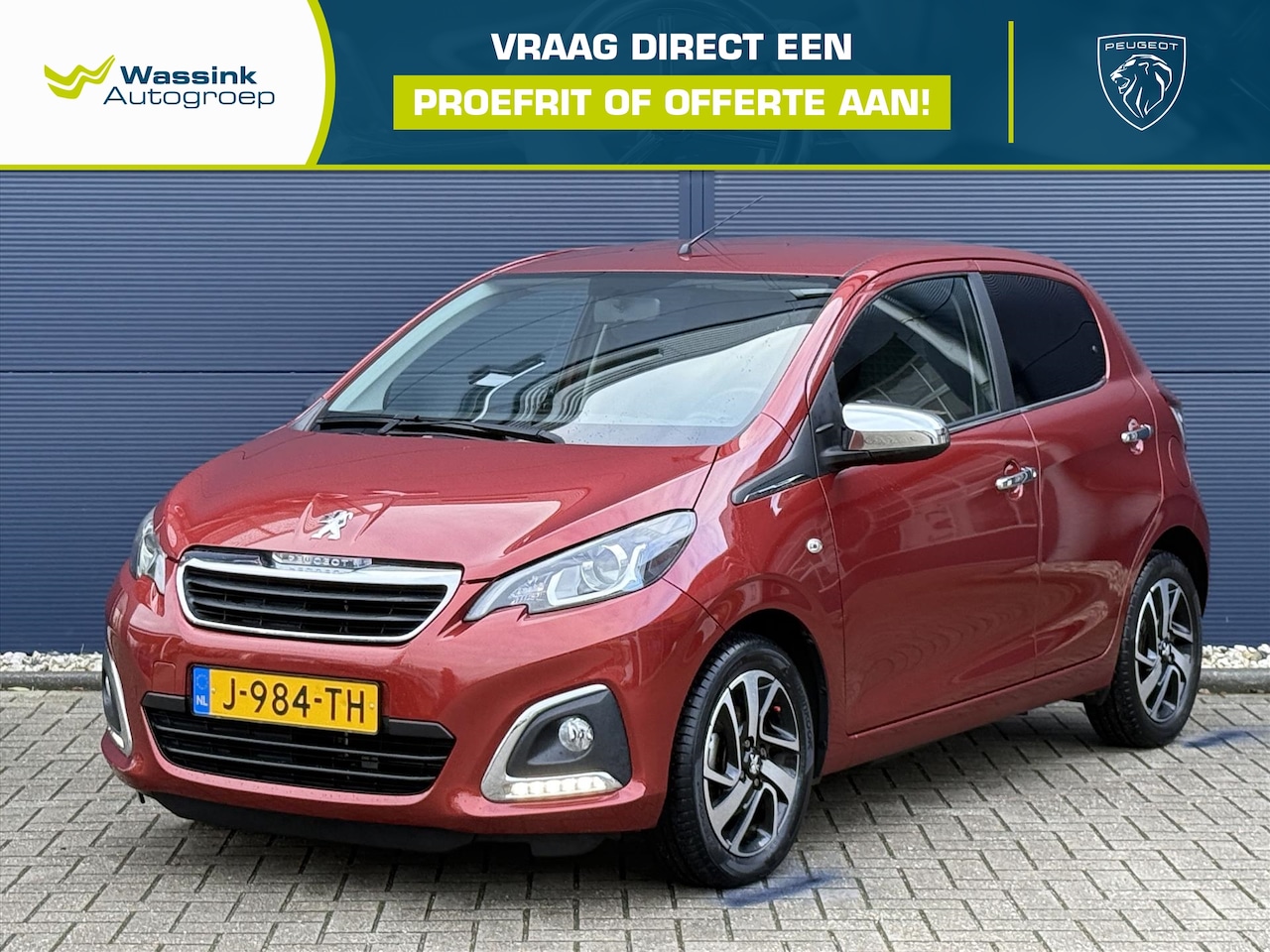 Peugeot 108 - 1.0 e-VTi 72pk 5D Allure | Camera | Climaat Control | - AutoWereld.nl