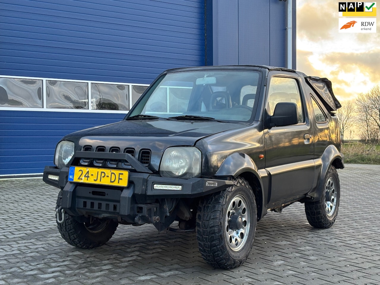 Suzuki Jimny - 1.3 JLX Cabrio 1.3 JLX Cabrio - AutoWereld.nl