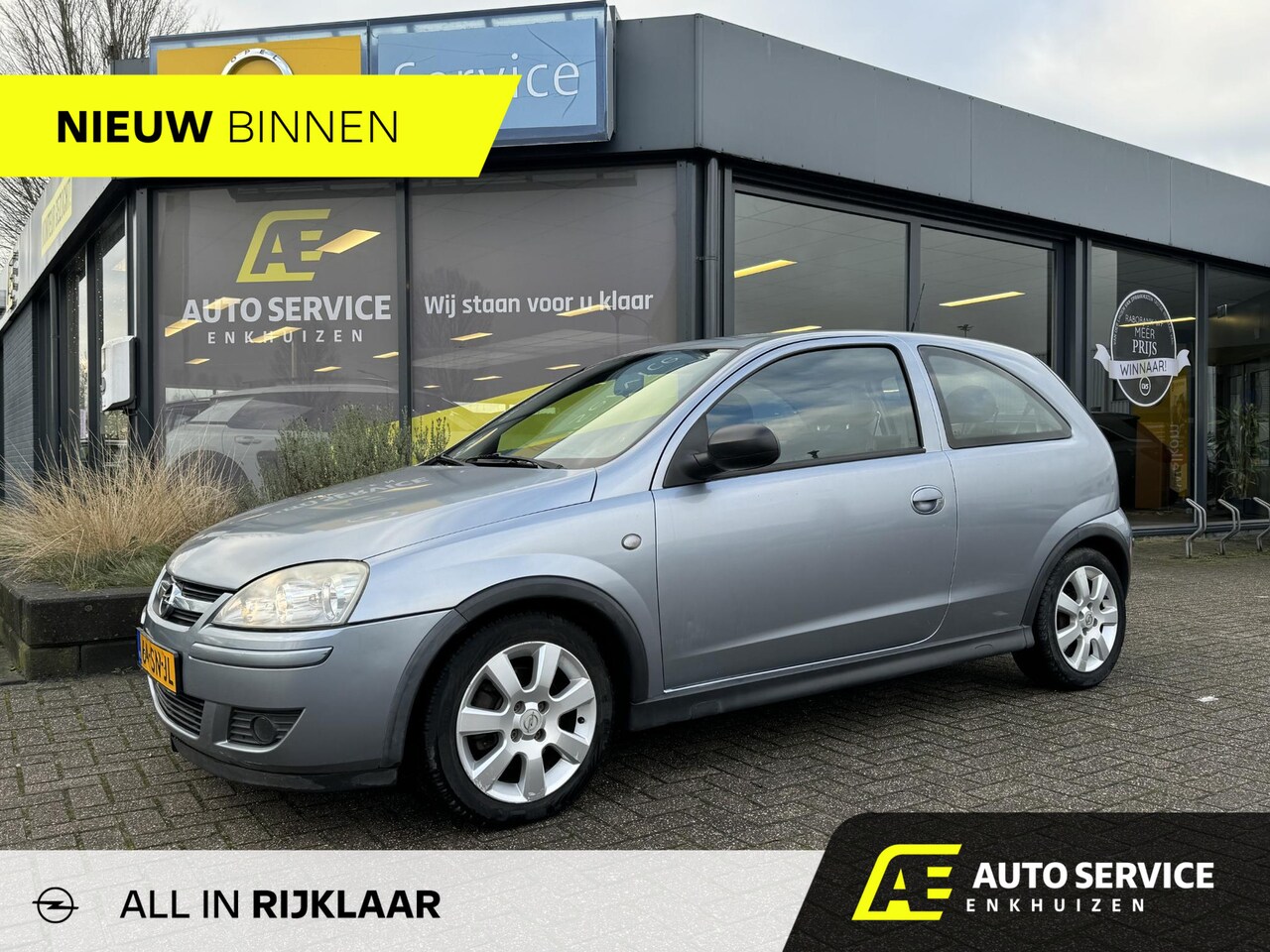 Opel Corsa - 1.4-16V Silverline Leuke budget auto | 100% dealer onderhouden | Airco | LMV - AutoWereld.nl