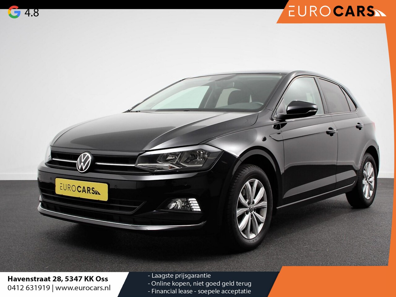 Volkswagen Polo - 1.0 TSI 110pk DSG Highline Plus | Navigatie | Apple Carplay/Android Auto | Climate Control - AutoWereld.nl