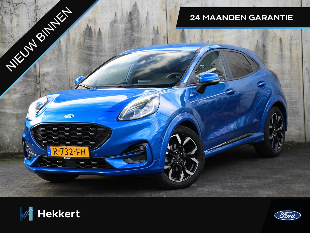 Ford Puma - ST-Line X 1.0 EcoBoost Hybrid 125pk WINTER PACK | 18''LM | B&O | DAB | NAVI | PDC + CAM. | - AutoWereld.nl