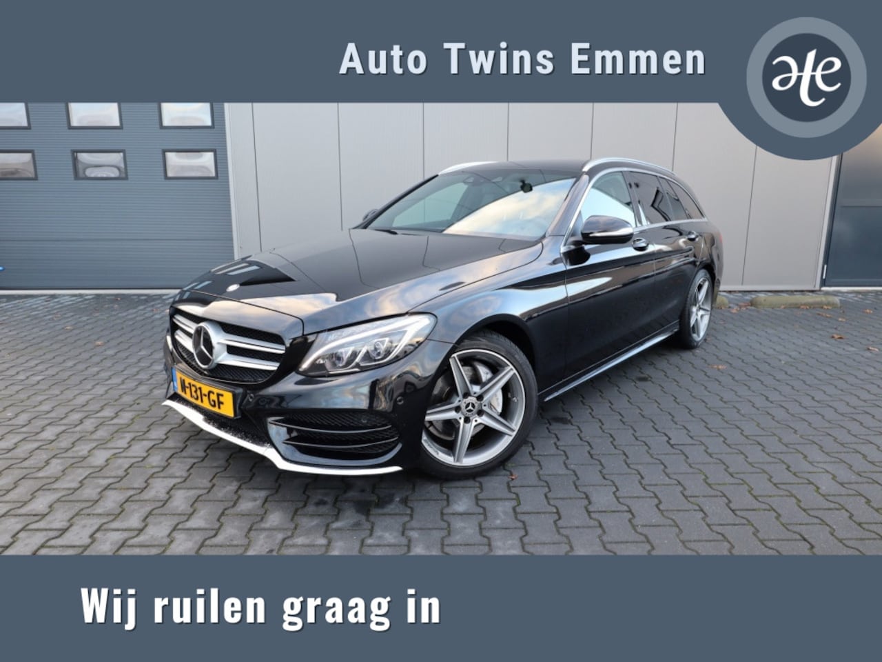 Mercedes-Benz C-klasse Estate - 180 AMG Sp. Edition | head up | Camera | Leder | Zeer netjes - AutoWereld.nl