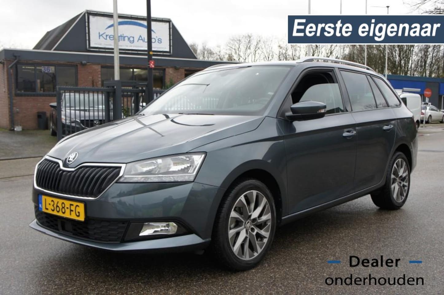 Skoda Fabia Combi - 1.0 TSI BUS. EDITION 1eEIG CRUISE/NAVI/KEYLESS/APPLE-ANDROID/16I - AutoWereld.nl