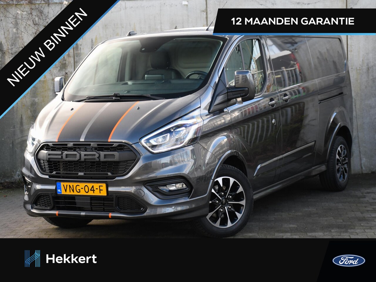 Ford Transit Custom - 320 Sport L2H1 2.0 TDCI 185pk Automaat STOELVERW. VOOR | 17''LM | PDC + CAM. | TREKHAAK | - AutoWereld.nl