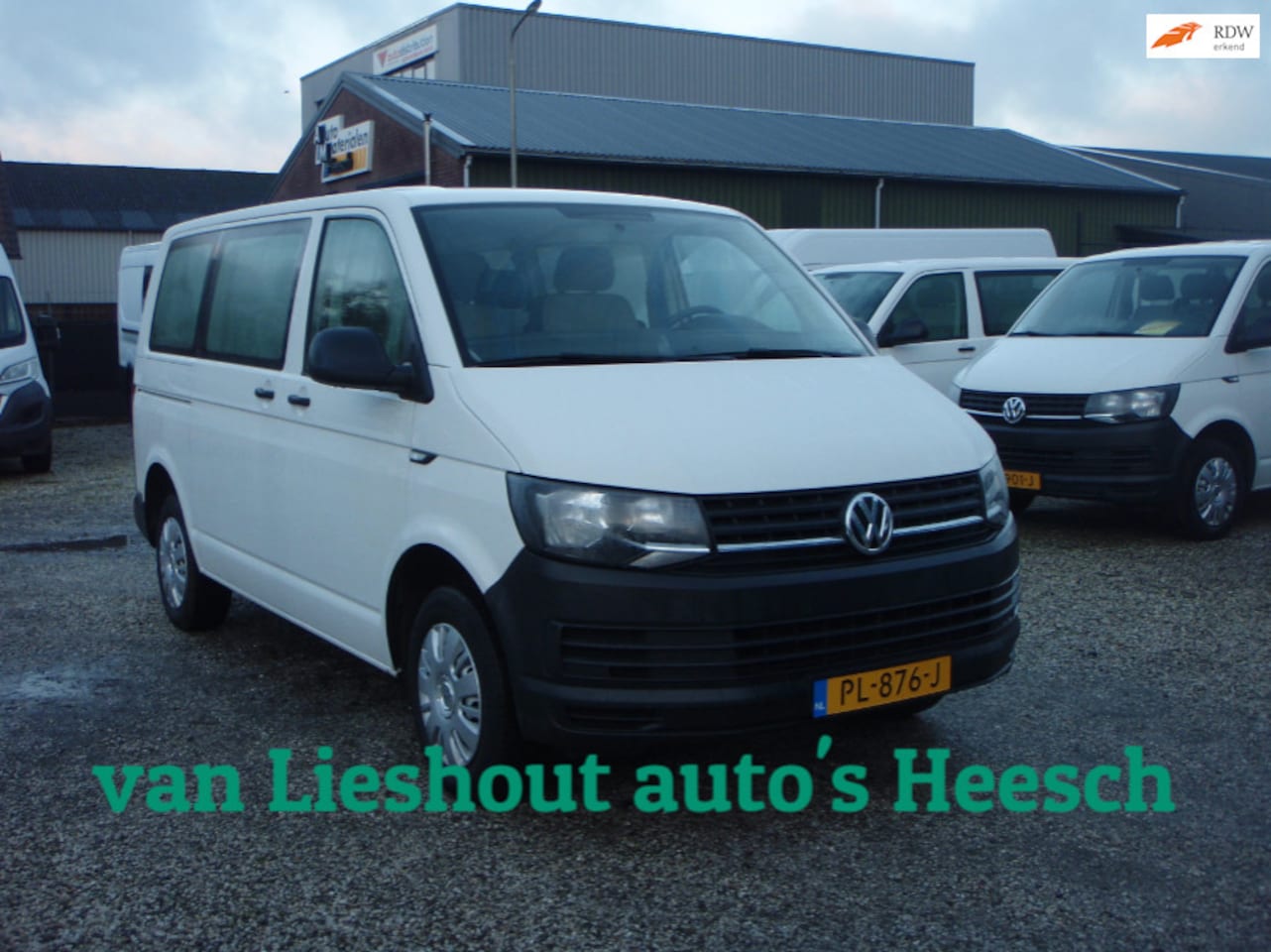 Volkswagen Transporter Kombi - VW 9 persoons benzine personenbus aardgas cng bj 17 - AutoWereld.nl