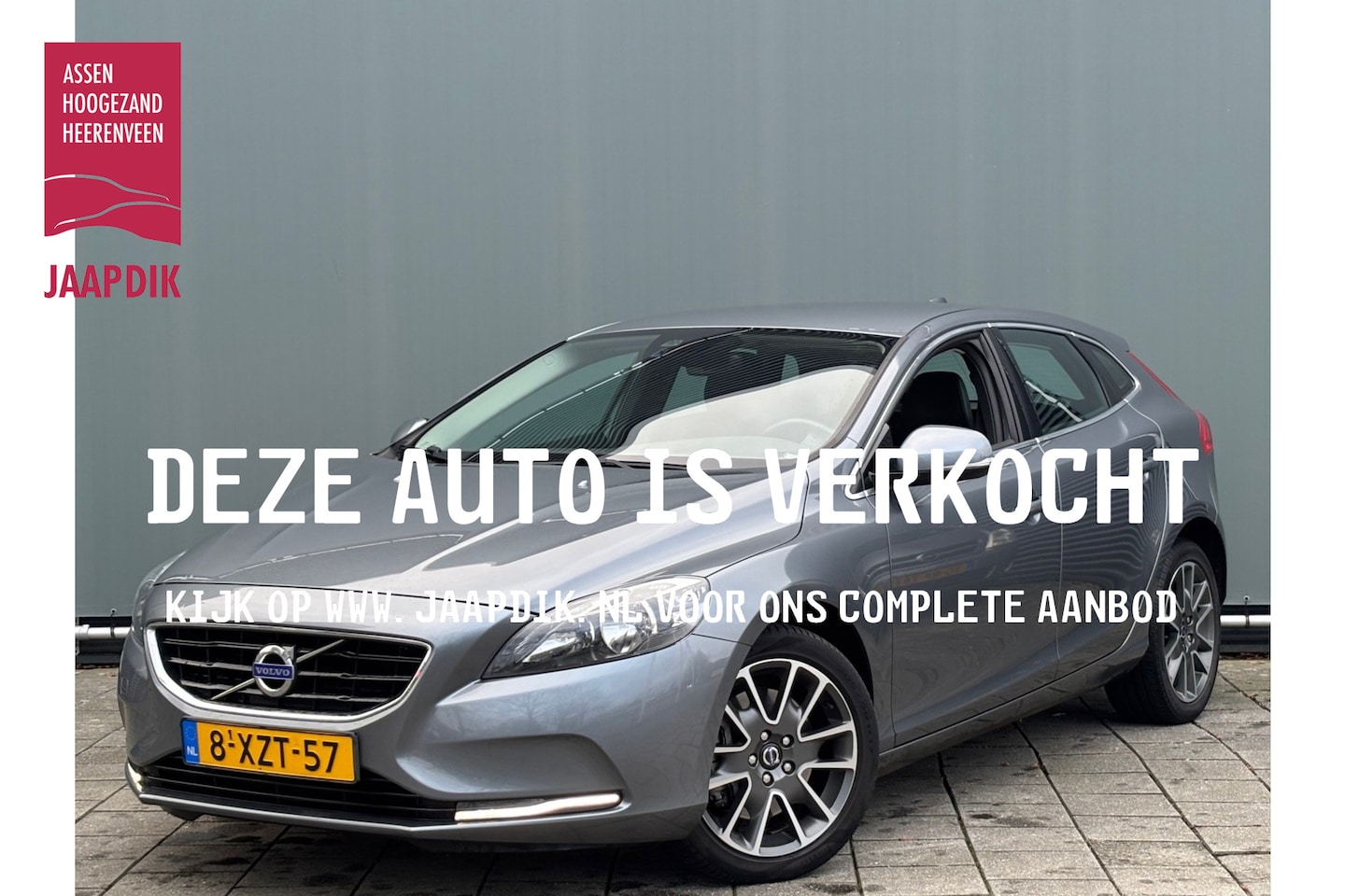 Volvo V40 - BWJ 12-2014 | 2.0 D4 191 PK Summum Business | LEER | TREKHAAK | CAMERA A | CLIMA | NAVI | - AutoWereld.nl