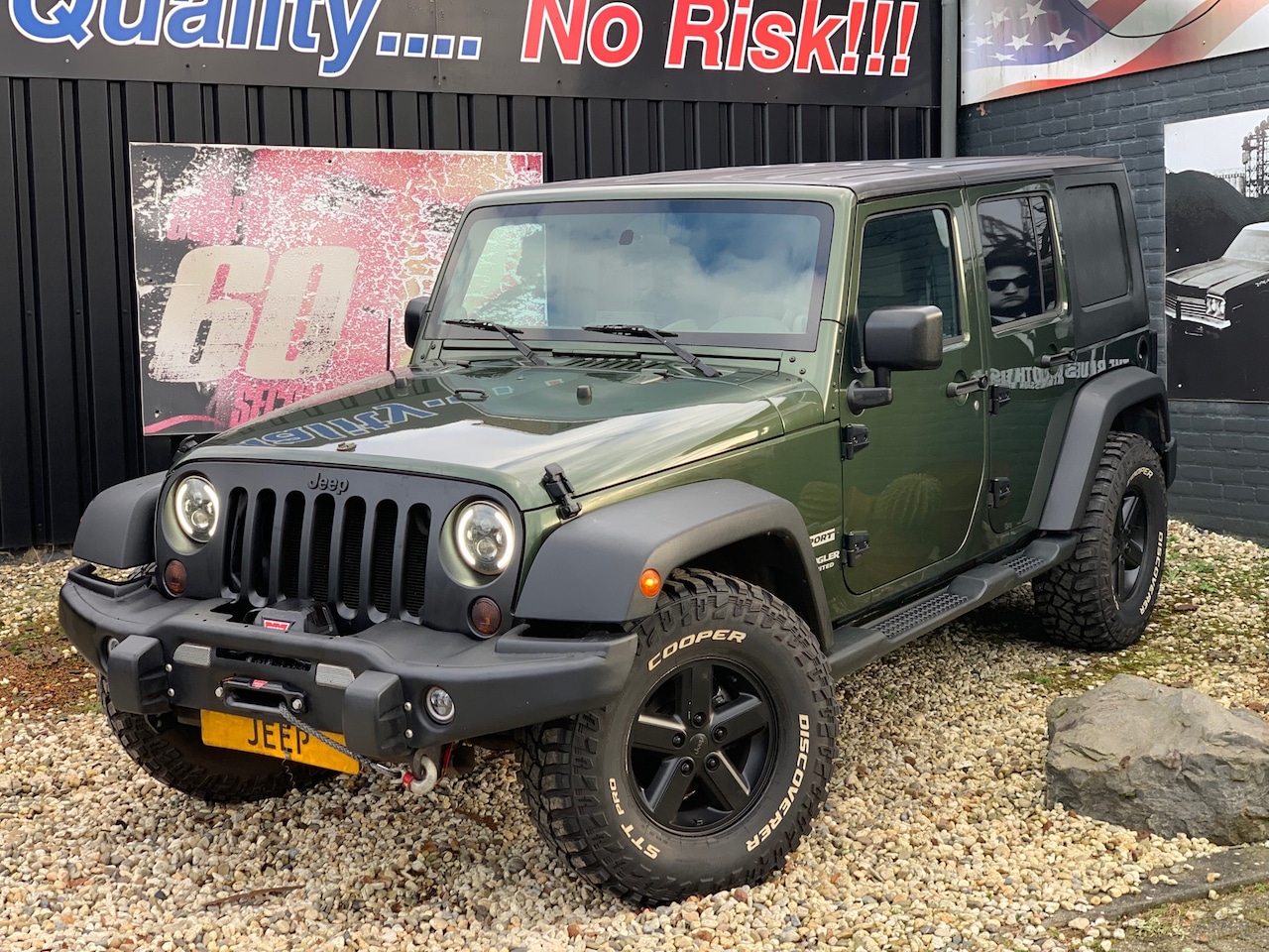 Jeep Wrangler Unlimited - 3.8 Grijs kenteken Benzine/LPG - AutoWereld.nl