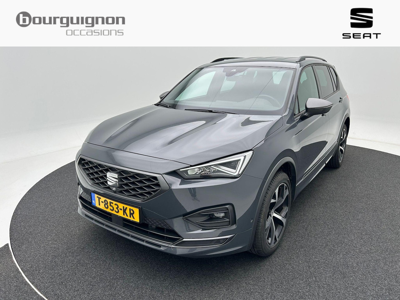 Seat Tarraco - 1.5 TSi 150 Pk Automaat FR Business Intense | 360° Camera | Elektrische Achterklep | Parke - AutoWereld.nl