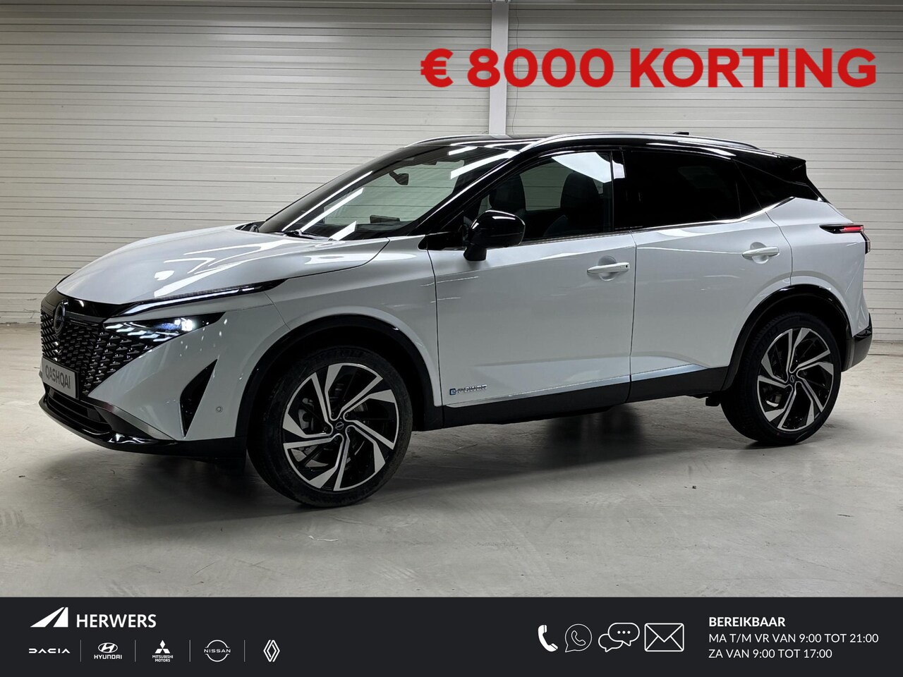 Nissan Qashqai - 1.5 e-Power Tekna Plus / ** € 8.000,- KORTING ** / Nieuw uit voorraad leverbaar - AutoWereld.nl