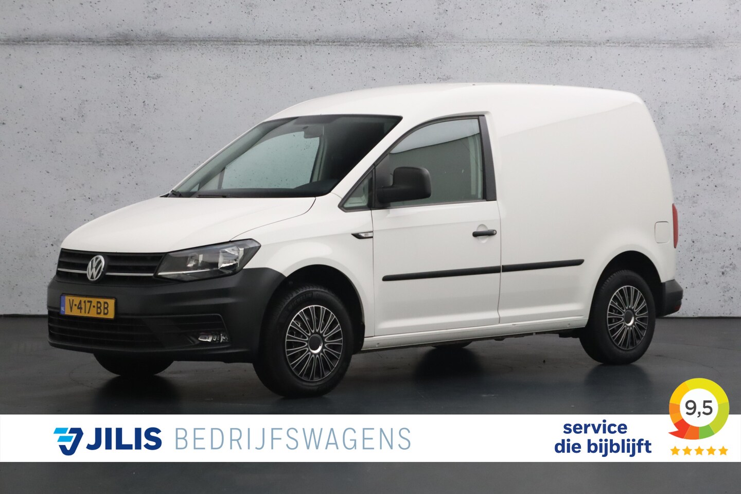 Volkswagen Caddy - 1.6 TDI Trendline | Airco | Navigatie | Trekhaak | Perfect onderhouden - AutoWereld.nl