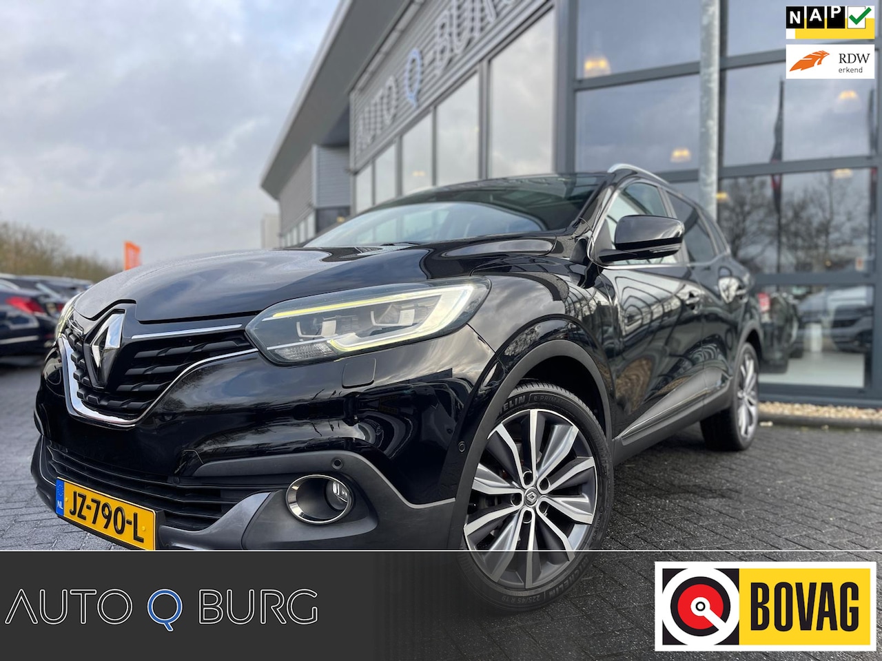 Renault Kadjar - 1.2 TCe Bose | Automaat | Panorama | Stoelverwarming | Keyless | Leder | Camera | - AutoWereld.nl