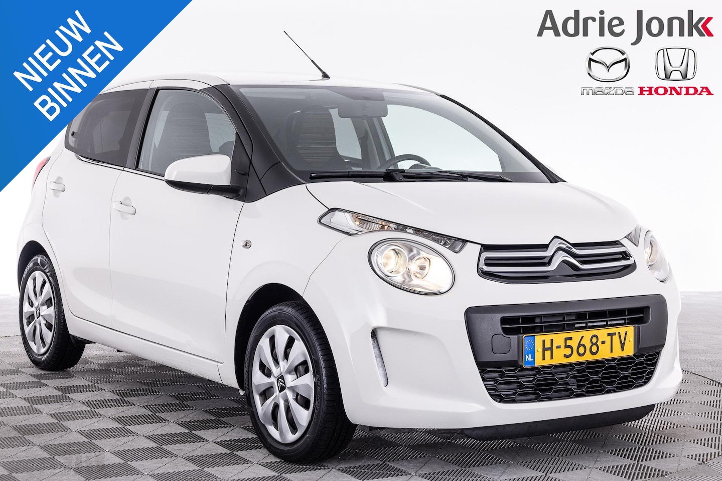 Citroën C1 - 1.0 VTi Feel | AIRCO | AUDIO | BLUETOOTH | STUURBEKRACHTIGING | EXTRA GETINTE RAMEN ACHTER - AutoWereld.nl