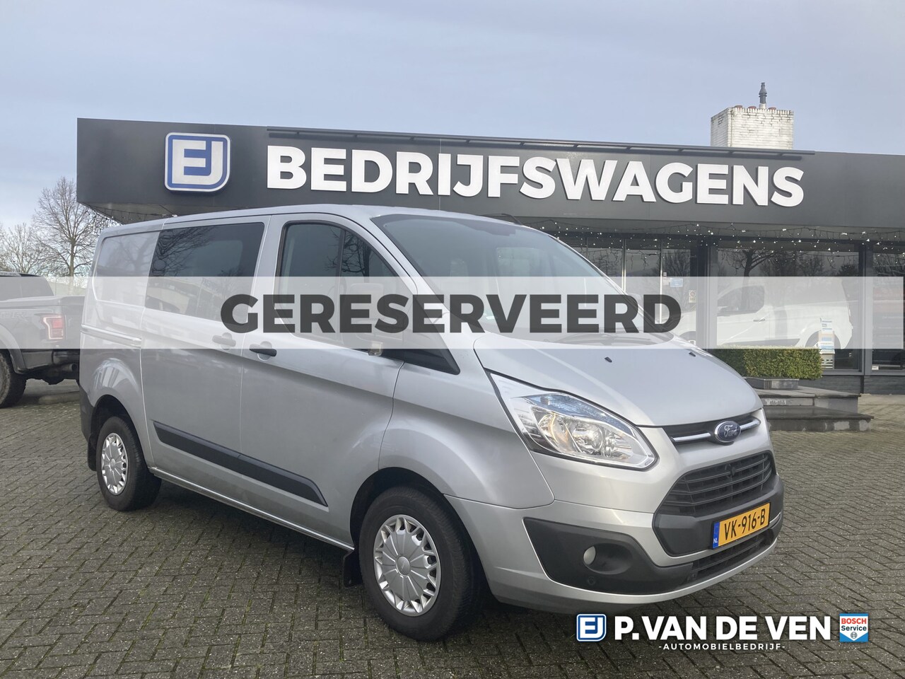 Ford Transit Custom - 270 2.2 TDCI L1H1 Trend DC 6p. Dubbele Cabine 6-bak | Zeer netjes | Eerste eigenaar | Trek - AutoWereld.nl