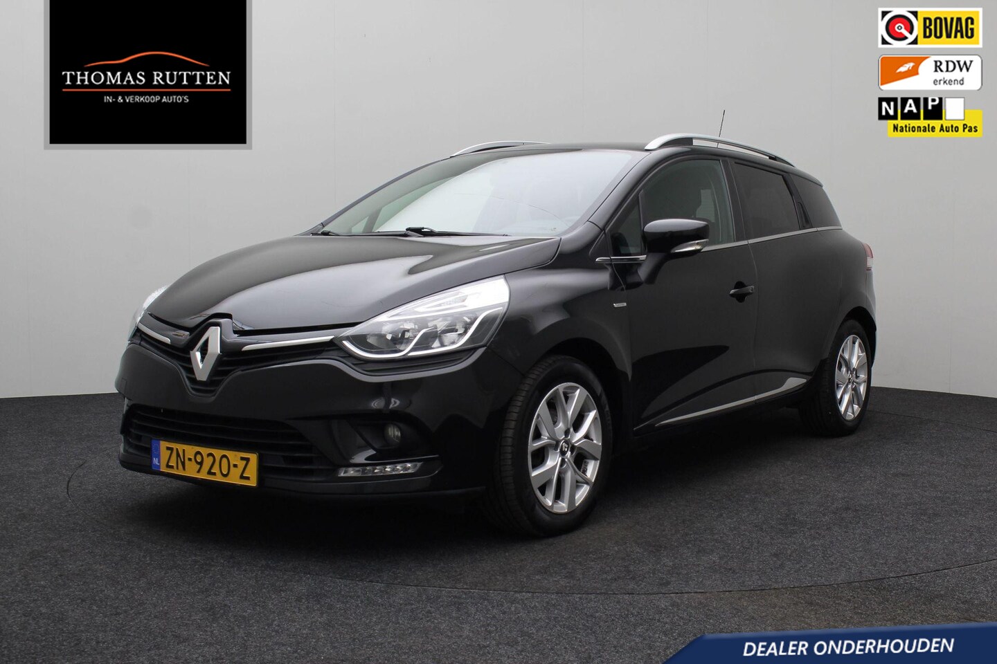 Renault Clio Estate - 0.9 TCe Limited 2019 | 1e Eigenaar | Airco | Cruise Control | Navigatie | DAB Radio | Boek - AutoWereld.nl