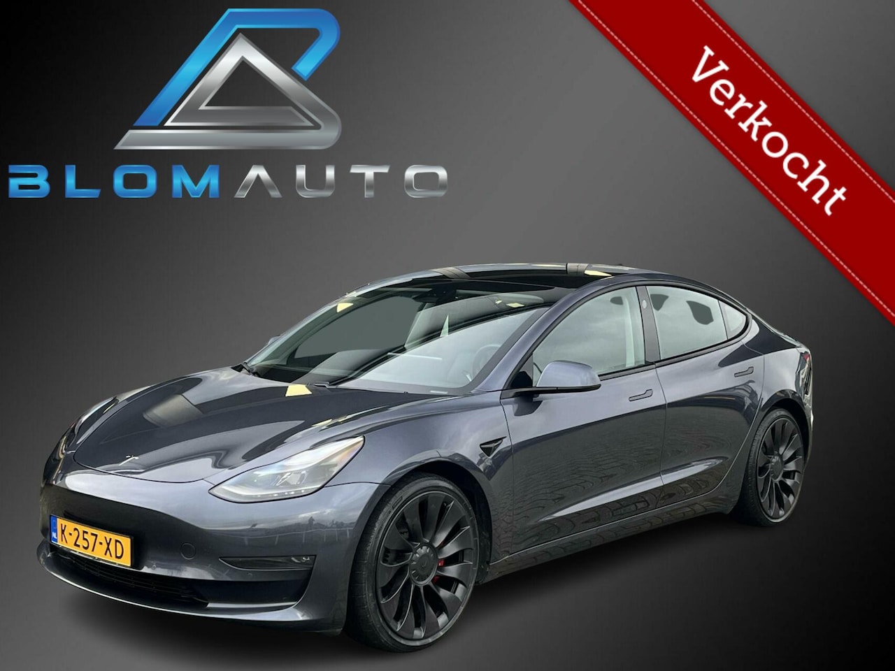 Tesla Model 3 - Performance AWD 75 kWh 462PK FACELIFT NL AUTO - AutoWereld.nl