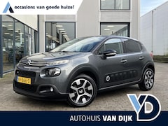 Citroën C3 - 1.2 PureTech S&S Shine | NL auto/1e Eig/Voll.Historie/Navi/Camera/Clima/Cruise/Apple CarPl