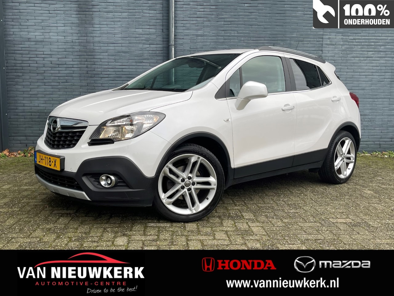 Opel Mokka - 1.4 Turbo 140PK Cosmo | Trekhaak | 1e eigenaar | Ergo Stoelen | Cruisecontrol | Navigatie - AutoWereld.nl