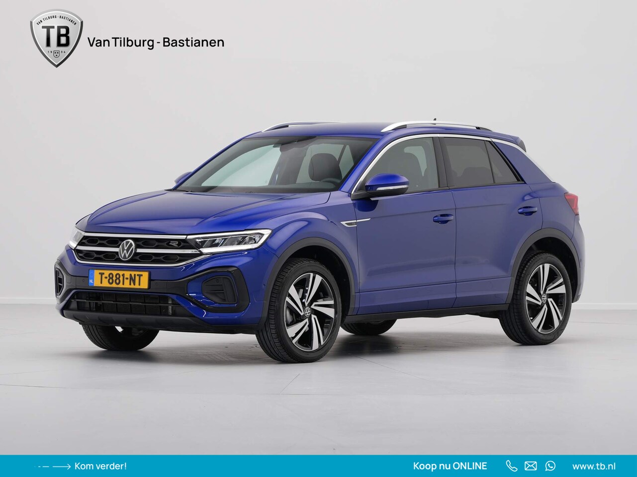 Volkswagen T-Roc - 1.5 TSI 150pk DSG R-Line Navigatie Pdc Led Acc - AutoWereld.nl