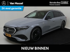 Mercedes-Benz E-klasse Estate - 300 e AMG Line Burmester / Memory / Panorama-Schuifdak / 360 Camera / Alpine Grey / leverb