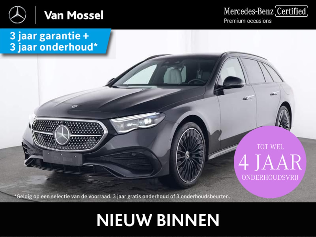 Mercedes-Benz E-klasse Estate - 300 e AMG Line / Wordt Verwacht!  / Panorama-Schuifdak / Burmester / Memory Seats / 360 Ca - AutoWereld.nl