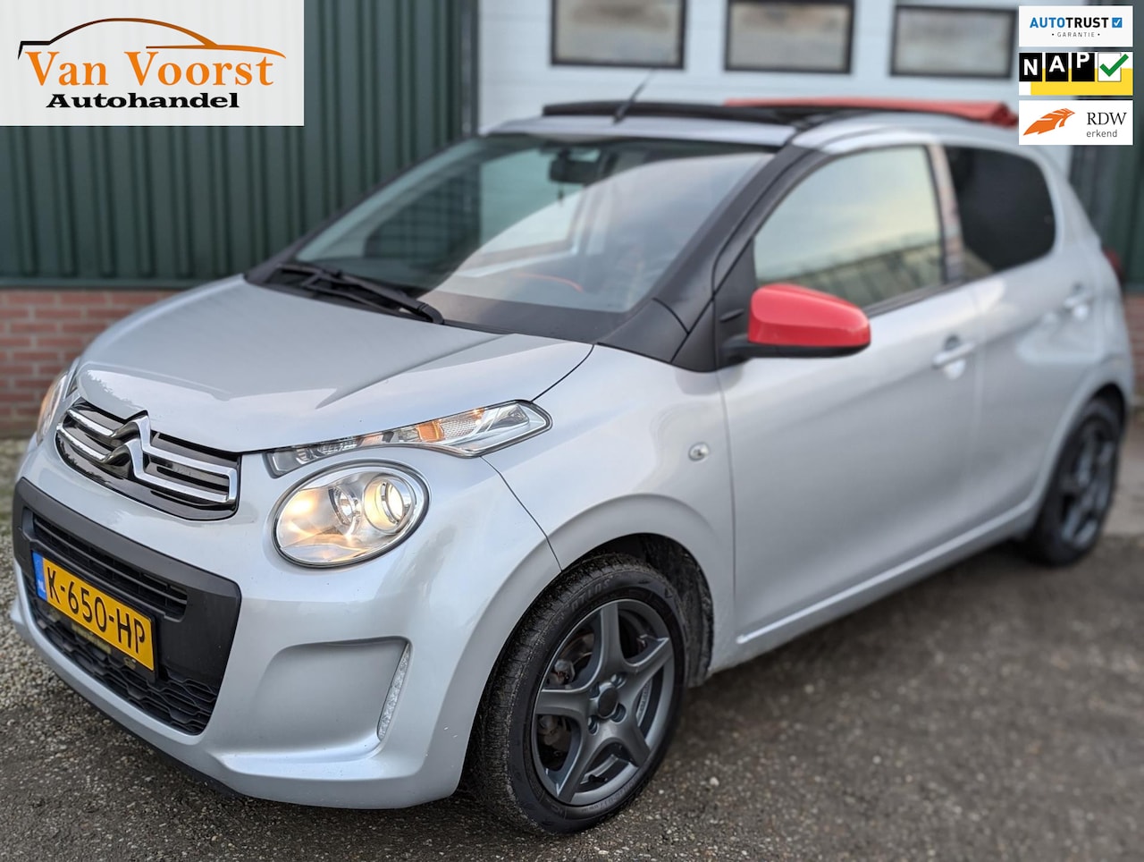 Citroën C1 - 1.0 e-VTi Shine CABRIO AIRCO NETTE AUTO APK - AutoWereld.nl