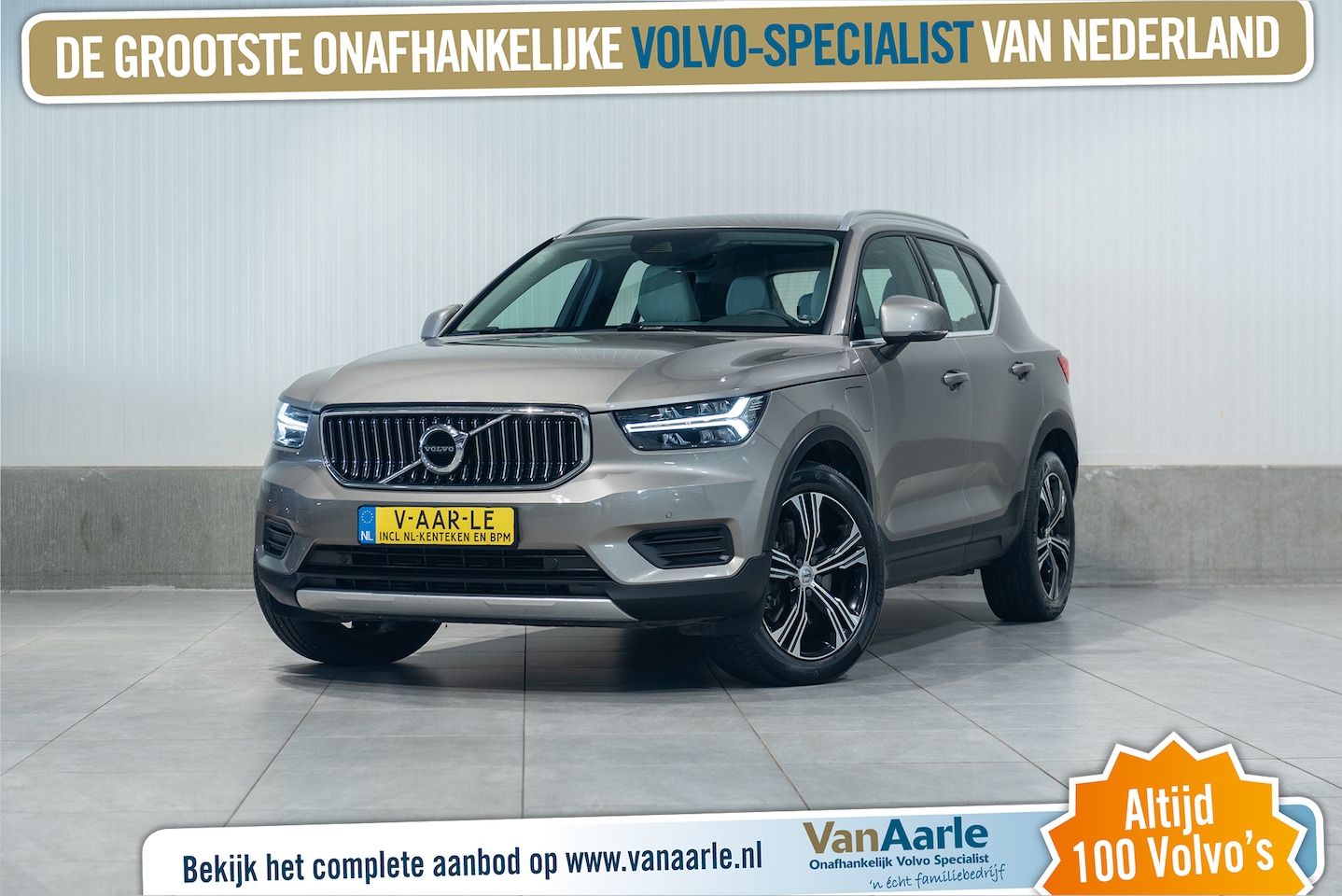 Volvo XC40 - T5 Aut. Plug-in Hybrid Inscription ACC Leder 262pk - AutoWereld.nl