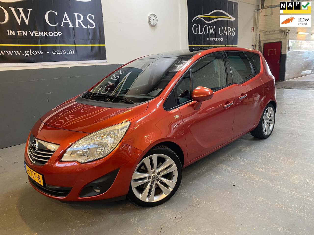 Opel Meriva - 1.4 Turbo Cosmo |AIRCO|TREKHAAK|CRUISE|6.VERS|PANO|PDC| - AutoWereld.nl