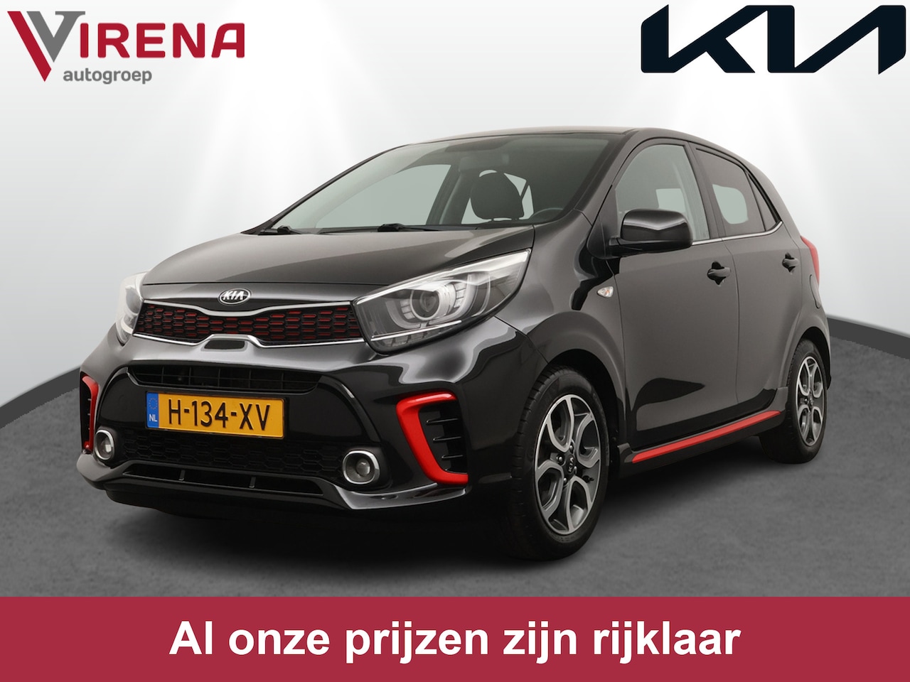 Kia Picanto - 1.0 MPi GT-Line Edition - Navigatie - Lichtmetalen velgen - Apple Carplay/Android Auto - F - AutoWereld.nl