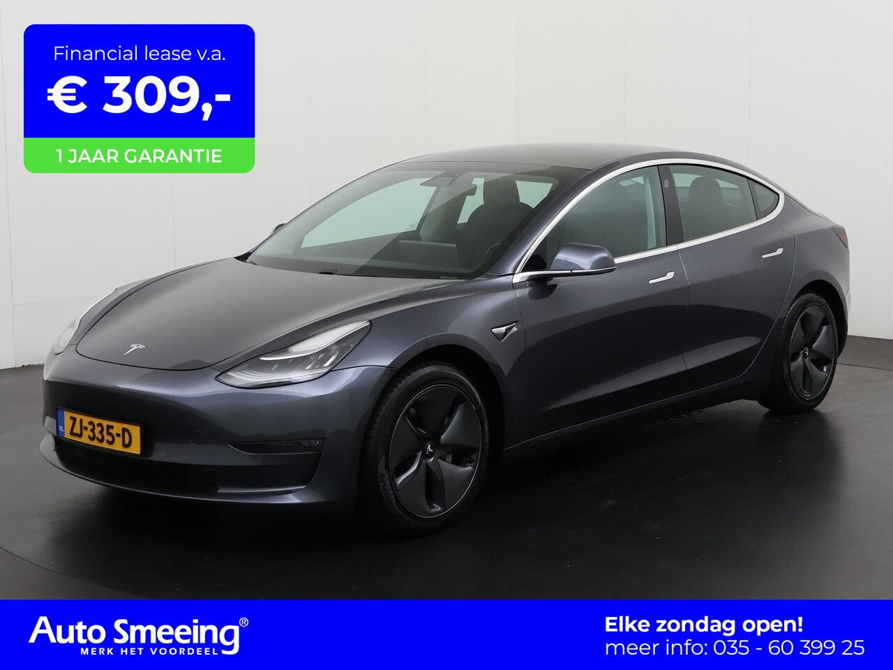 Tesla Model 3 - Long Range RWD Long Range AWD 75 kWh | Premium Audio | Panoramadak | Mem Stoel | Zondag Open! - AutoWereld.nl