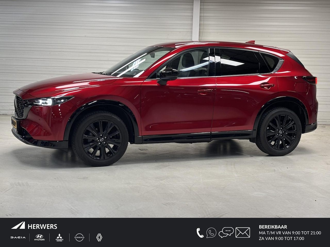 Mazda CX-5 - 2.0 SkyActiv-G 165 Homura Limited AUTOMAAT / Voorstoelen + stuurwiel verwarmd / Rondomzich - AutoWereld.nl