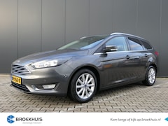 Ford Focus Wagon - 1.0 Titanium | Dealer onderhouden | Cruise control | Airco | Keyless entry | voorruitverwa