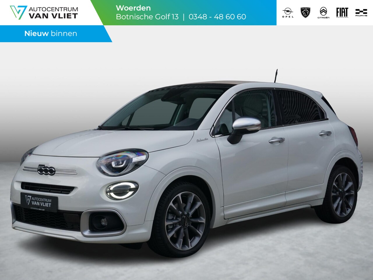 Fiat 500 X - 1.5 Hybrid Dolcevita Special Edition Cabrio | Mooie uitvoering! | Leder | Camera | All-sea - AutoWereld.nl