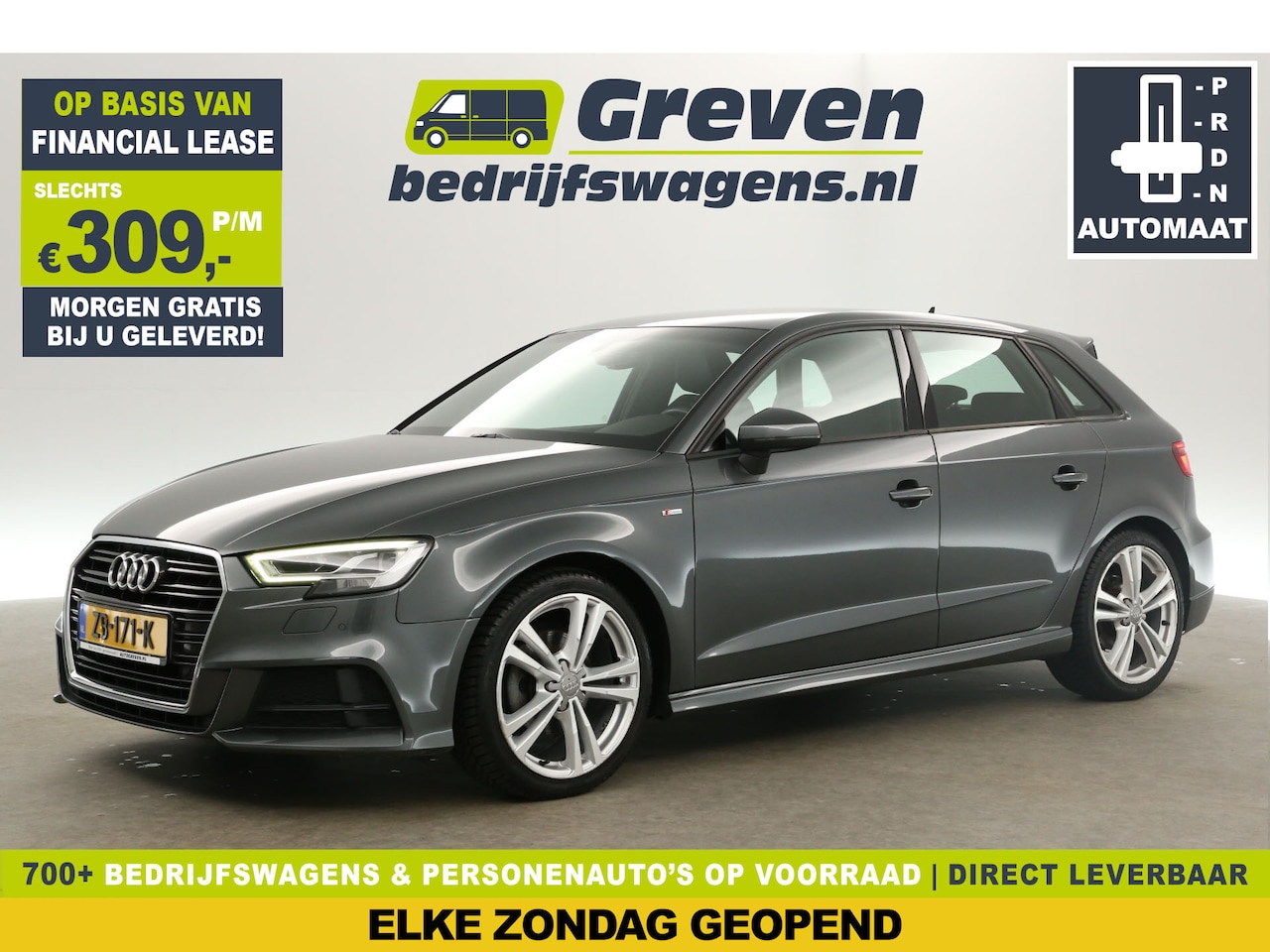 Audi A3 Sportback - 30 TFSI S-line Automaat LED Clima Cruise PDC Navi 18"LMV - AutoWereld.nl