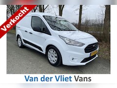 Ford Transit Connect - 1.5 TDCI E6 100pk Trend, 3 Zits BPM Vrij Lease €203 p/m, Airco, Navi +Camera, PDC, Volledi