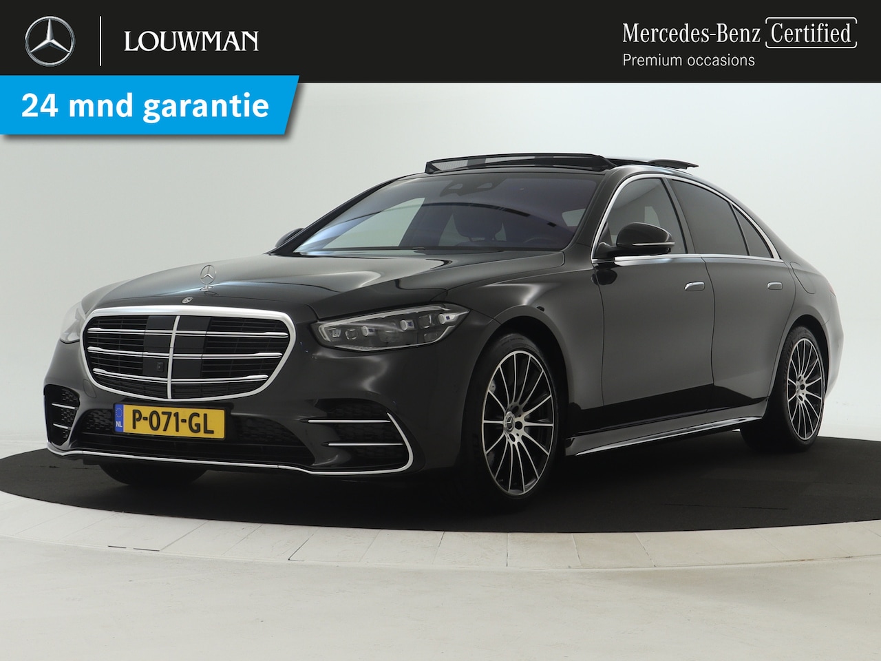 Mercedes-Benz S-klasse - 580 e AMG Line | Schuif-kantel panorama dak | Burmester | Sfeerverlichting | Stoelverkoeli - AutoWereld.nl