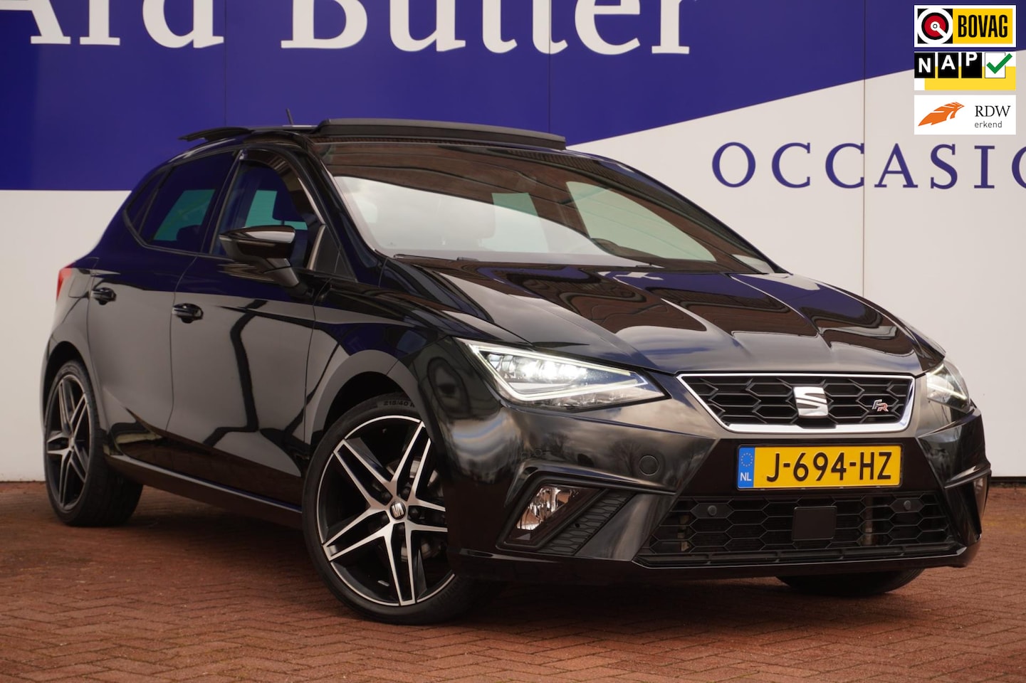 Seat Ibiza - 1.0 TSI 116PK FR Business Intens DSG / LED / Pano-Dak / Vitrual / Camera / 18"LMV / BEATS- - AutoWereld.nl